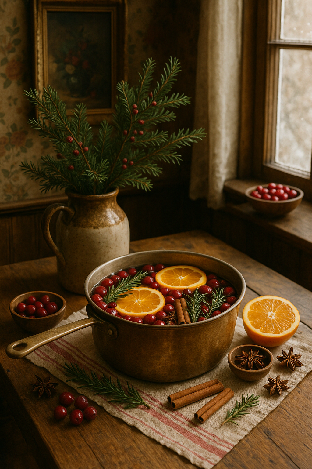 Cozy winter homemaking image