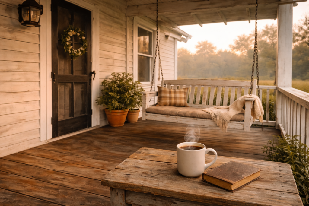 Image of country front porch 