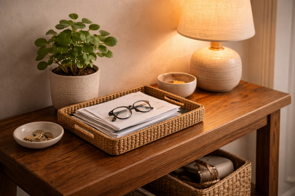 Image of calm home economy 