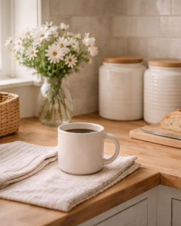 Calm routine for stay at home moms