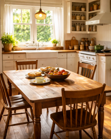 Cozy country kitchen