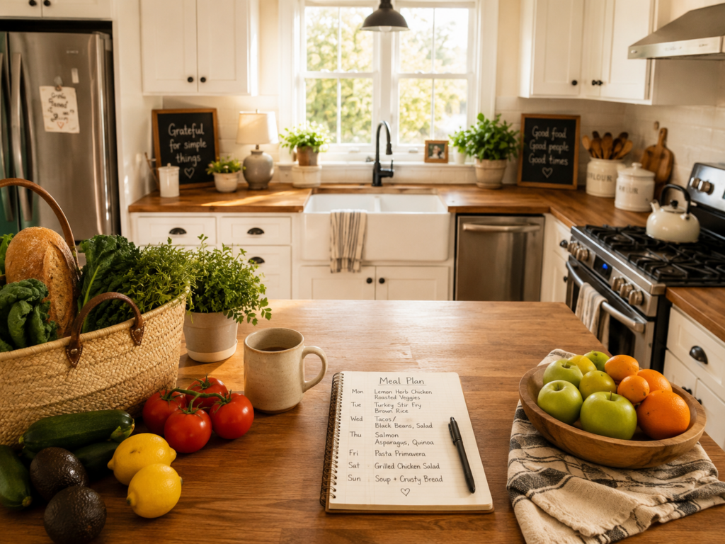 Meal planning helps buy groceries to stretch your food budget