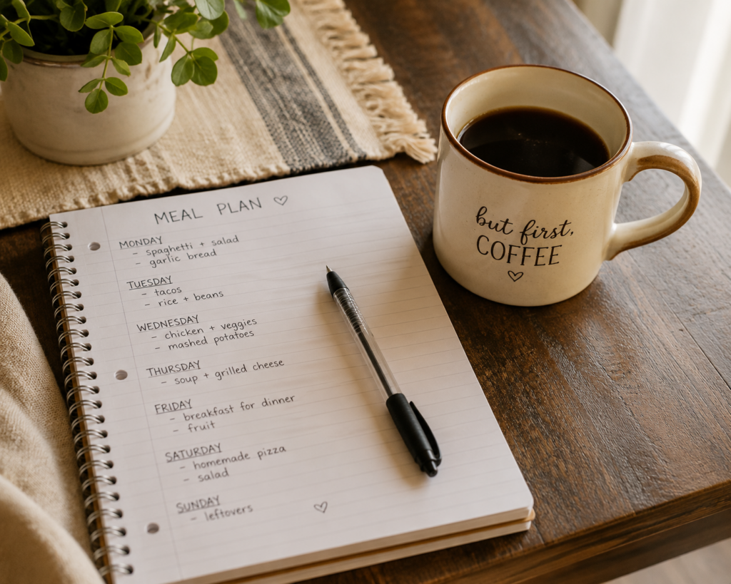Simple plan to get dinner on the table every night 