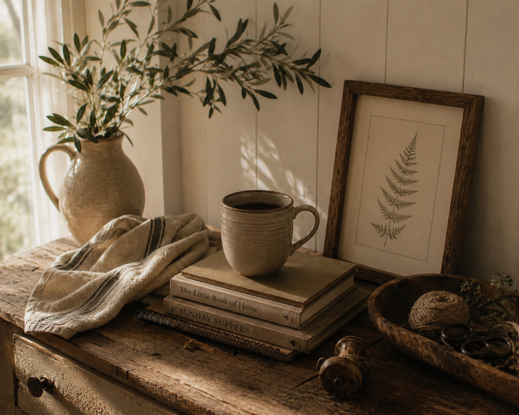 Farmhouse vignette 