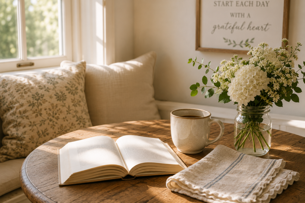 A calm kitchen vignettes for my email sign up