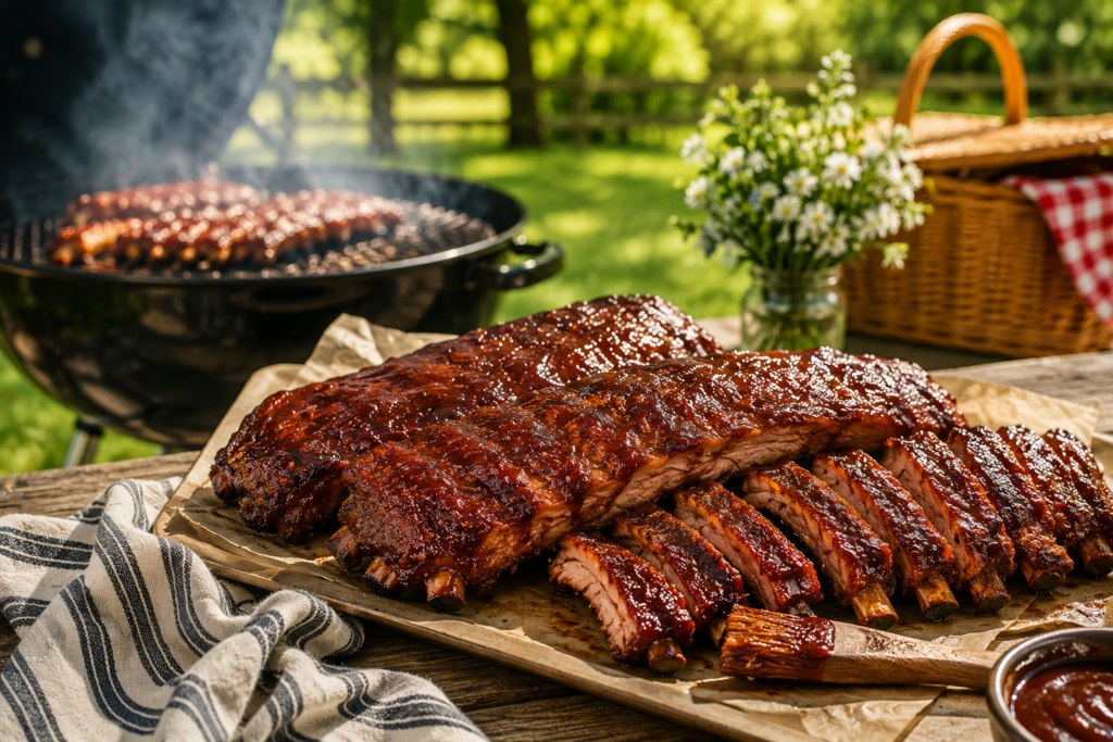 Fall off the bone oven baked ribs easy recipe