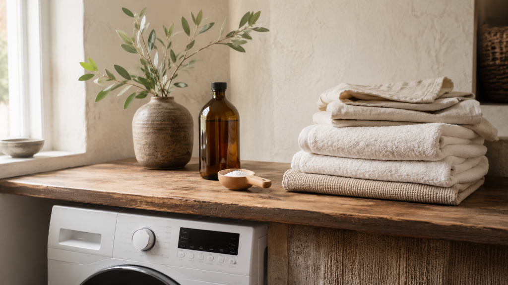 Simple laundry room