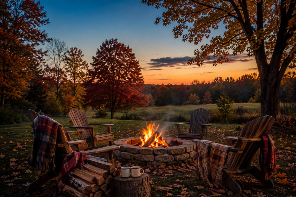 Fall bonfire 