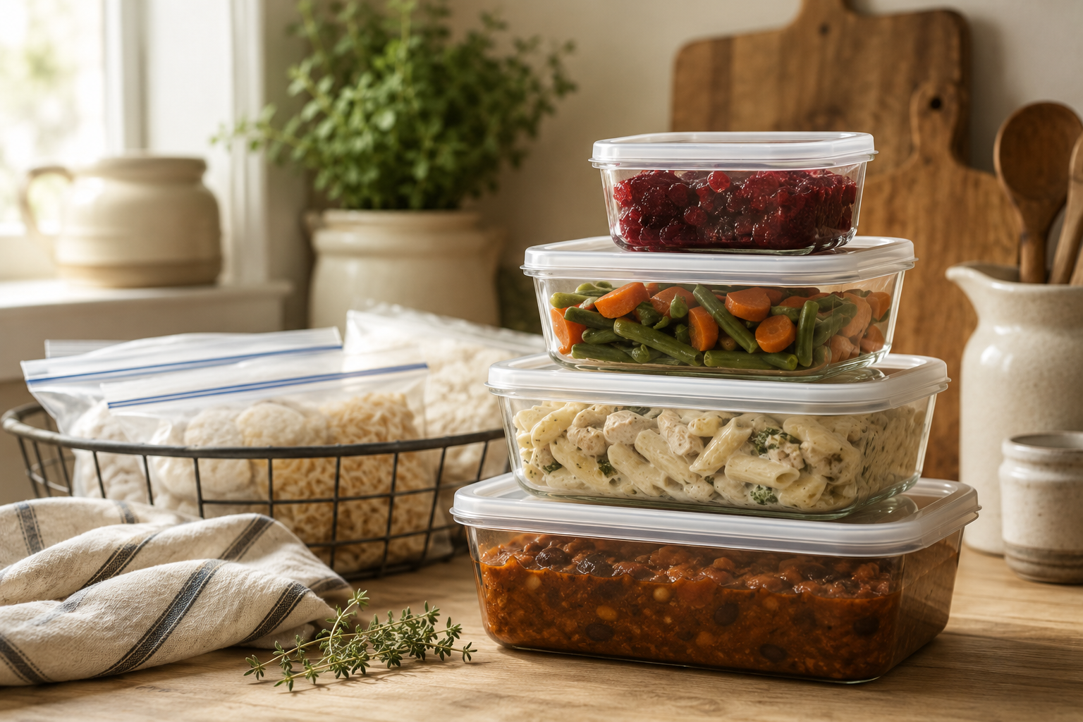 The homemakers guide to freezer meals