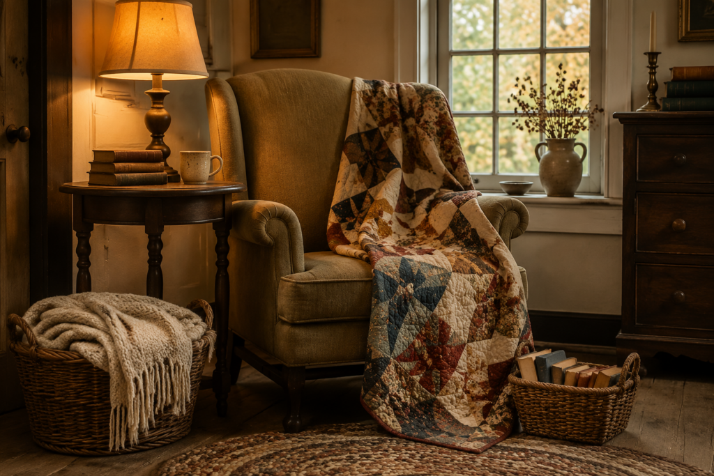 Cozy fall icorner 