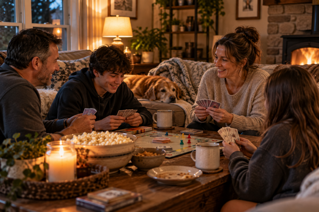 Making simple family traditions 