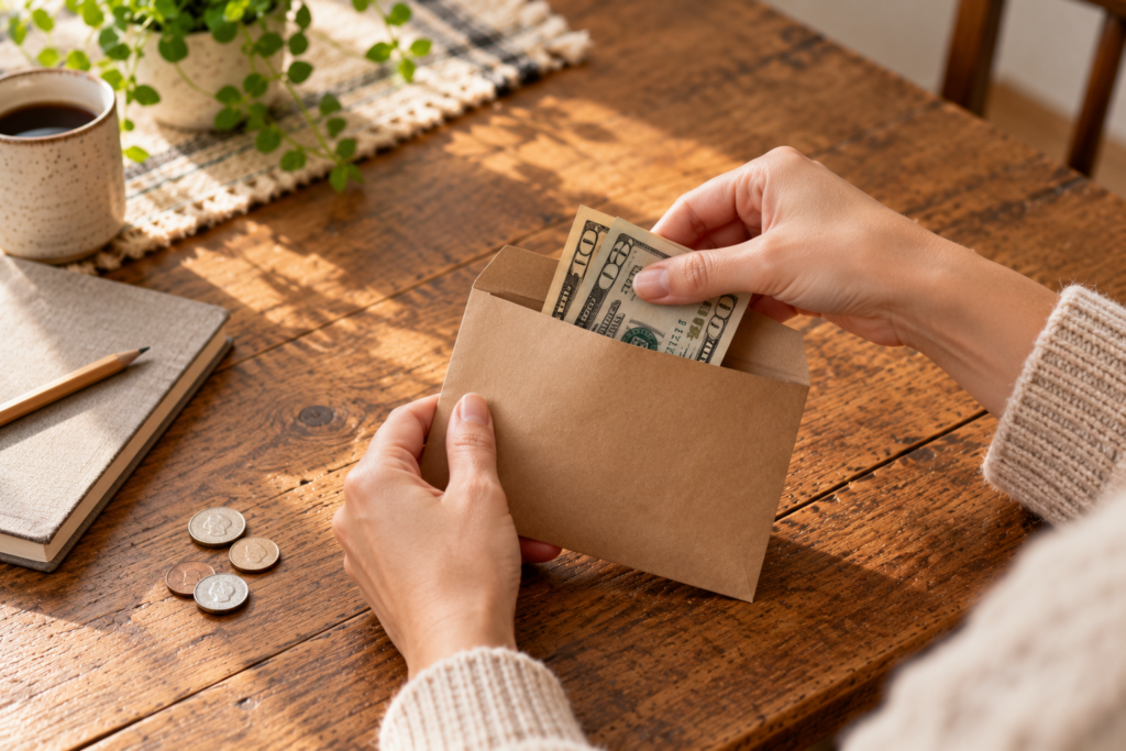 Saving a small emergency fund 