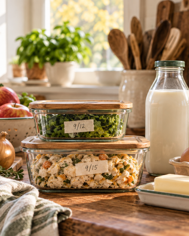 Food with expiration dates