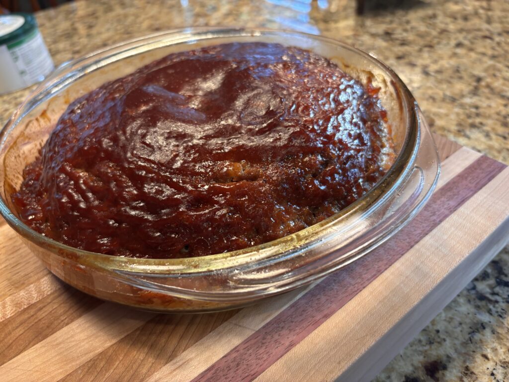 Brown sugar glazed meatloaf 